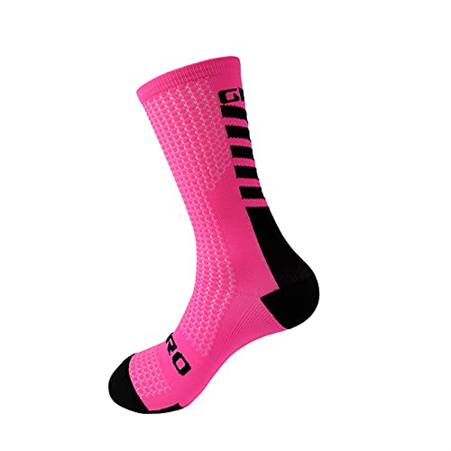 ABCABC Deportes Calcetines de Ciclismo Hombres Mujeres Rodilla High Socks Fútbol Calcetines Running Calcetines Equipo Deportivo Senderismo Calcetines de algodón sobre los Calcetines de la Rodilla