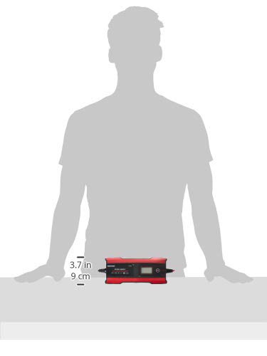 Absaar Cargador de batería EVO 4 de Litio 158004, 6/12 V, Rojo/Negro, 4 A
