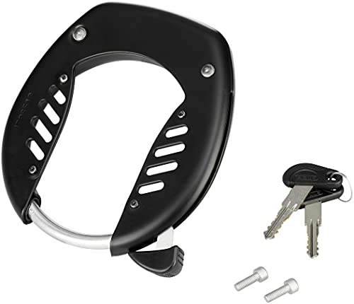 Abus 565 Shield LH NKR Candado de Marco 2018 Cable, Unisex, Negro, Talla única