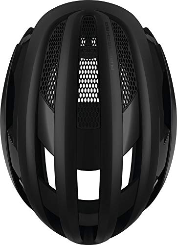 ABUS AIRBREAKER Road Helm, Unisex, Velvet Black, M