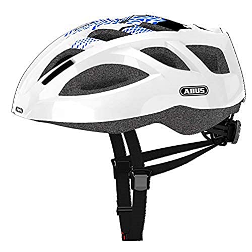 Abus Ambition Shiny - Casco para bicicleta unisex, color azul