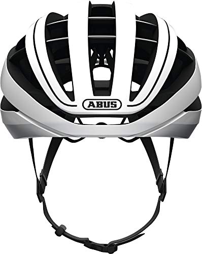 ABUS AVENTOR Fahrradhelm, Unisex, Polar White, L