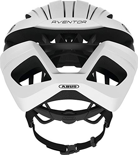 ABUS AVENTOR Fahrradhelm, Unisex, Polar White, L