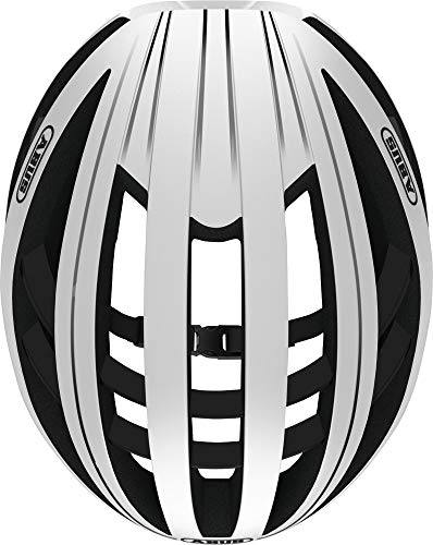 ABUS AVENTOR Fahrradhelm, Unisex, Polar White, L