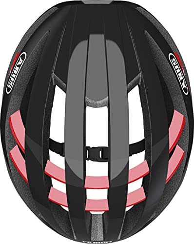 ABUS AVENTOR Quin Road Helm, Unisex, Velvet Black, L