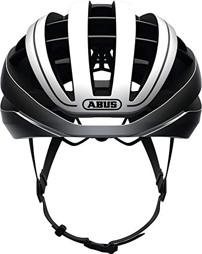 ABUS AVENTOR Road Helm, Unisex, Gleam Silver, S