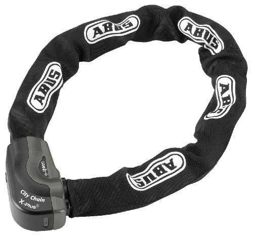 ABUS CityChain X-Plus Combinación de Candado y Cadena, Unisex, Negro, 110 cm