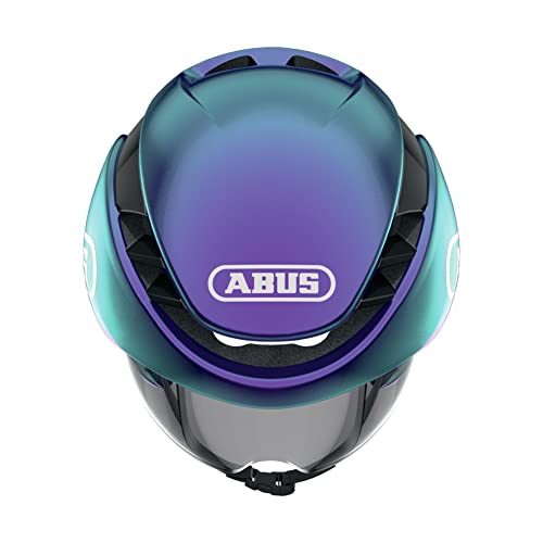 ABUS Gamechanger Tri Casco de Bicicleta, Unisex Adulto, Flipflop Morado M, Medium