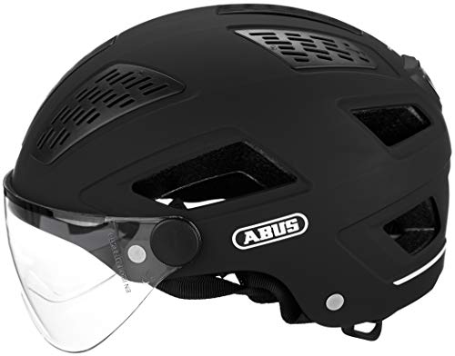 ABUS HYBAN 2.0 Ace Fahrradhelm, Unisex, Velvet Black, L