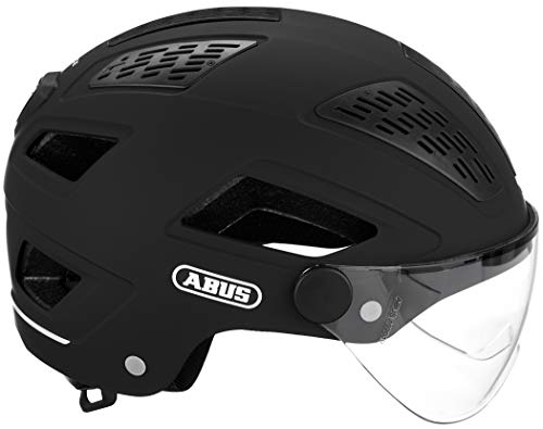 ABUS HYBAN 2.0 Ace Fahrradhelm, Unisex, Velvet Black, L