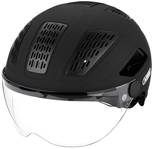 ABUS HYBAN 2.0 Ace Fahrradhelm, Unisex, Velvet Black, L