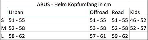 ABUS HYBAN Fahrradhelm, Unisex, Centium, L