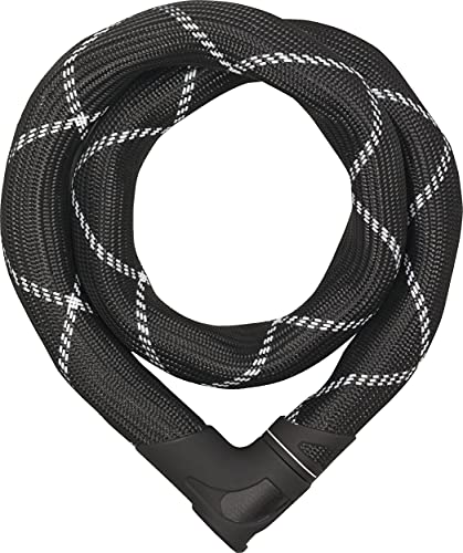 ABUS Iven 8210 Cadena antirrobo Moto, Unisex, Black, 110 cm