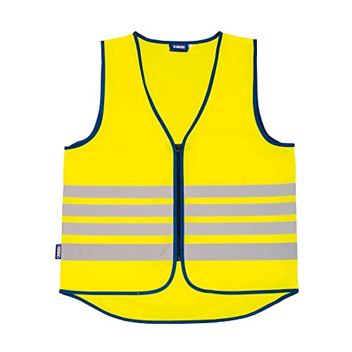 ABUS Lumino Reflex Vest Chaleco Reflectante, Unisex Adulto, Amarillo, Large