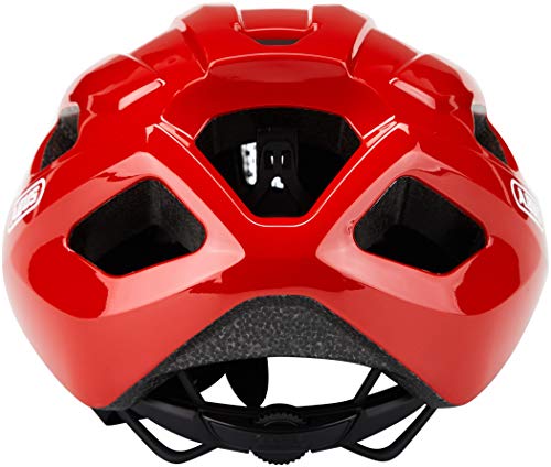 ABUS MACATOR Fahrradhelm, Unisex, Roja(Blaze Red), L