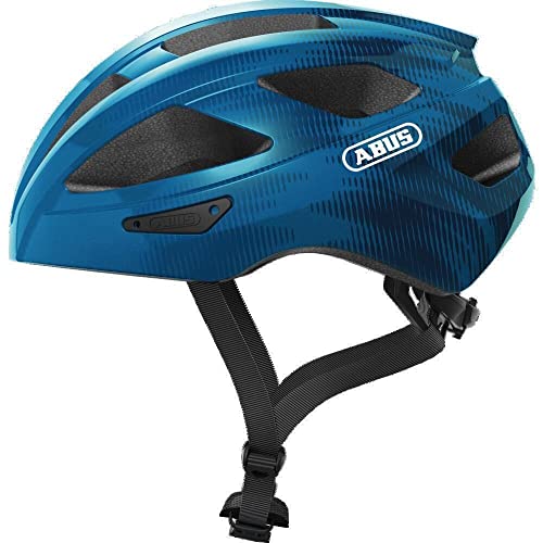 ABUS MACATOR Fahrradhelm, Unisex, Steel Blue, S