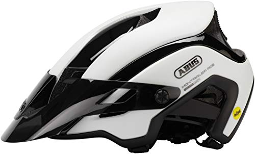 ABUS MONTRAILER Ace MIPS Fahrradhelm, Unisex, Polar White, M