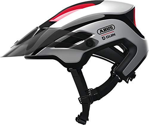 ABUS MONTRAILER Quin Mountainbike-Helm, Unisex, Polar White, L