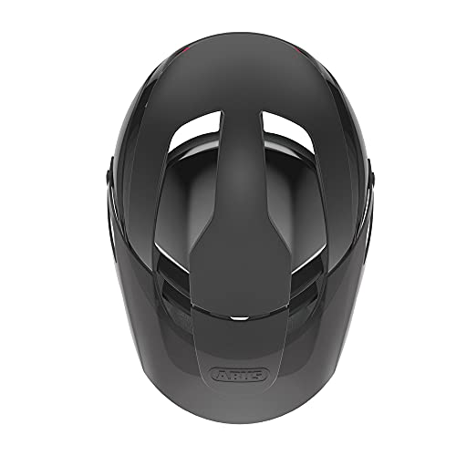 ABUS MONTRAILER Quin Mountainbike-Helm, Unisex, Velvet Black, L