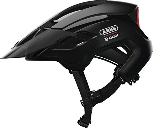ABUS MONTRAILER Quin Mountainbike-Helm, Unisex, Velvet Black, L