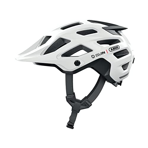 ABUS Moventor 2.0 Quin Casco de Bicicleta, Unisex Adulto, Shiny White S, Small