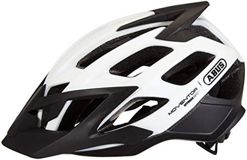 ABUS MOVENTOR Fahrradhelm, Unisex, Polar White, L