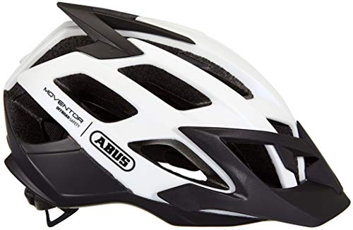 ABUS MOVENTOR Fahrradhelm, Unisex, Polar White, L