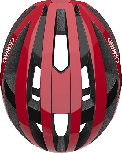 ABUS Racing Red M Casco, Unisex, Rojo (Rojo)