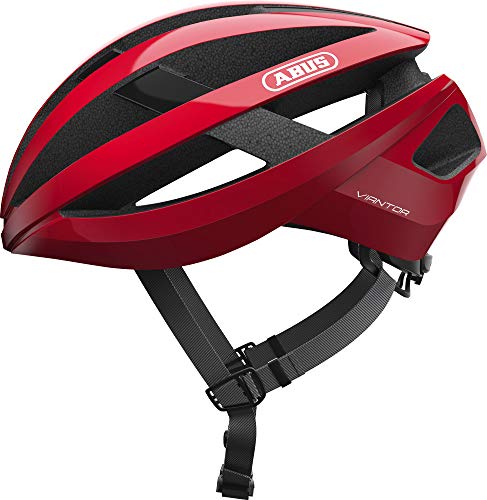 ABUS Racing Red M Casco, Unisex, Rojo (Rojo)