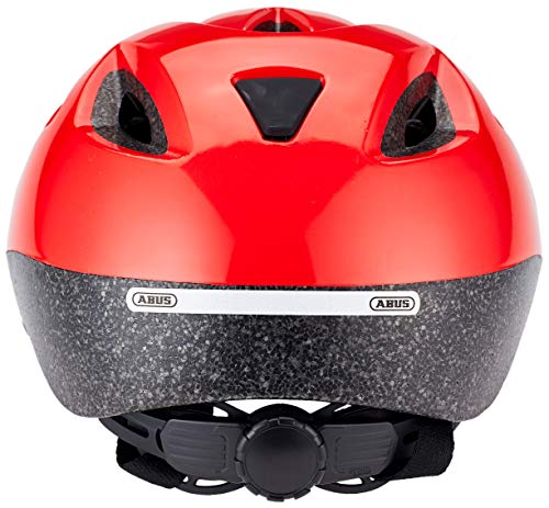 ABUS Shiny Red S Casco, Unisex, Rojo (Rojo)