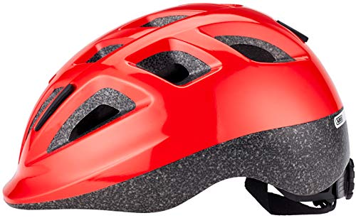 ABUS Shiny Red S Casco, Unisex, Rojo (Rojo)