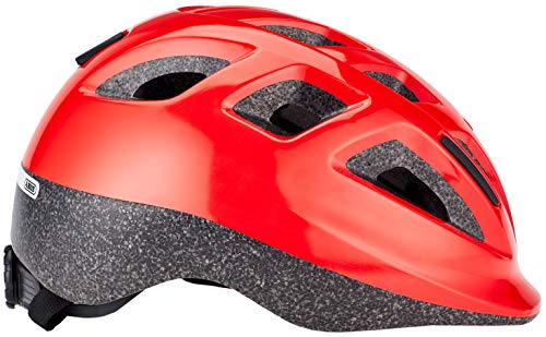 ABUS Shiny Red S Casco, Unisex, Rojo (Rojo)