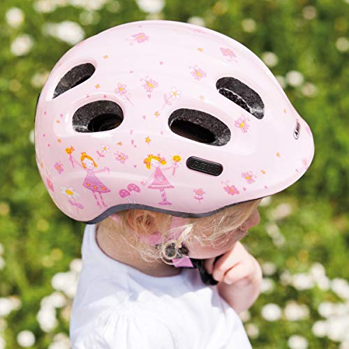 ABUS Smiley 2.0 Kleinkinder-und Kinderhelm, Unisex, Rose Princess, M