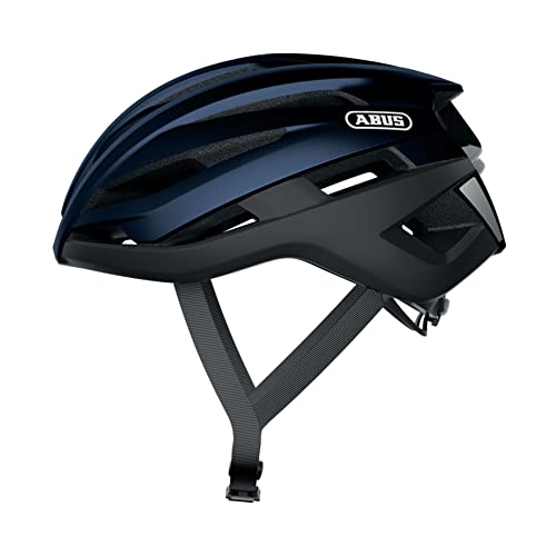 ABUS Stormchaser Casco de Bicicleta, Unisex Adulto, Midnight Blue S, Small