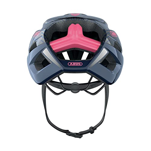 ABUS Stormchaser Casco de Bicicleta, Unisex Adulto, Zigzag Blue L, Large