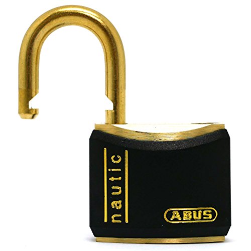 Abus T84MB/30 NEGRO - Candado Nautic de latón 30mm negro