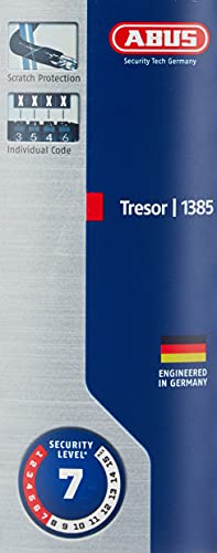 ABUS Tresor 1385/75 Candado, Unisex, Black, 75 cm