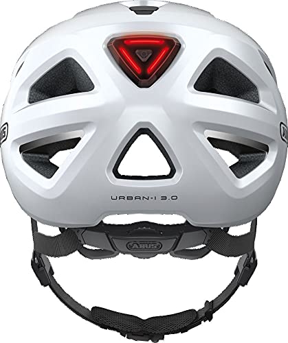 ABUS Urban-I 3.0 Fahrradhelm, Unisex, Polar White, M