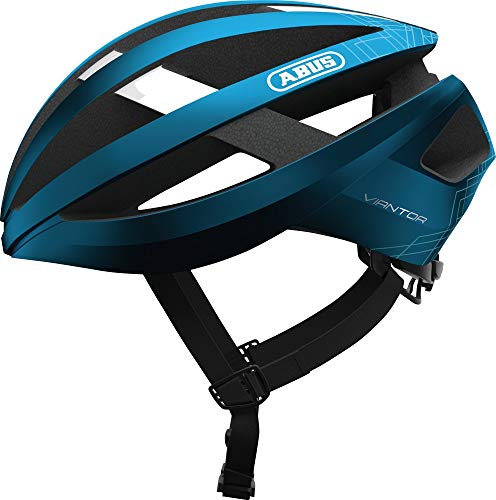 ABUS VIANTOR Fahrradhelm, Unisex, Steel Blue, M