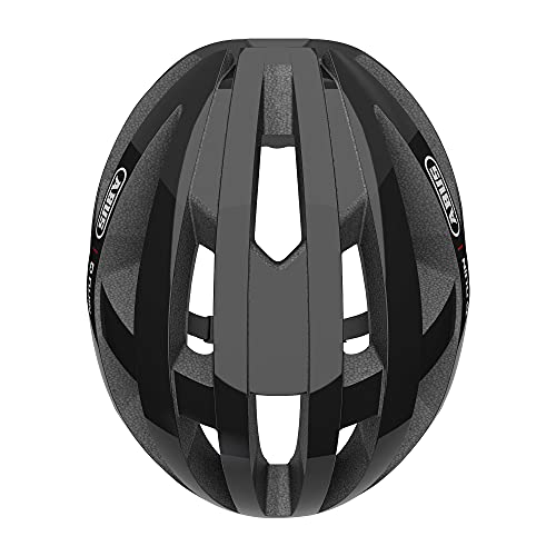 ABUS VIANTOR Quin Road Helm, Unisex, Velvet Black, L