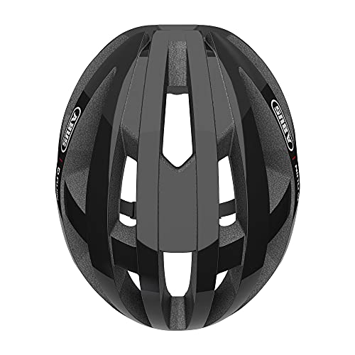 ABUS VIANTOR Quin Road Helm, Unisex, Velvet Black, L