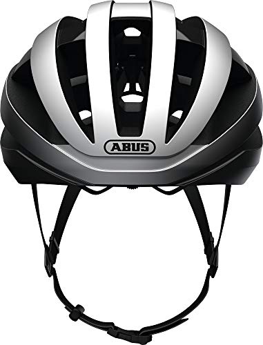 ABUS VIANTOR Road Helm, Unisex, Gleam Silver, L