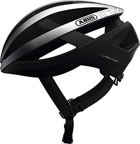 ABUS VIANTOR Road Helm, Unisex, Gleam Silver, L