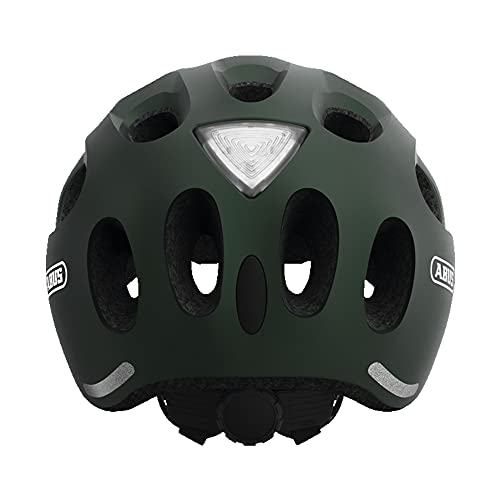 ABUS Youn-I Ace Fahrradhelm, Unisex, Metallic Green, M