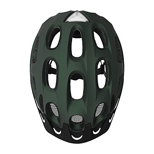 ABUS Youn-I Ace Fahrradhelm, Unisex, Metallic Green, M