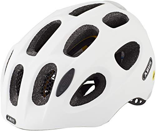 Abus Youn-I MIPS Casco, Unisex, Blanco (Polar Matt), S (48-54 cms)