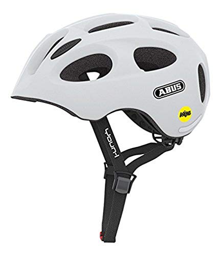 Abus Youn-I MIPS Casco, Unisex, Blanco (Polar Matt), S (48-54 cms)