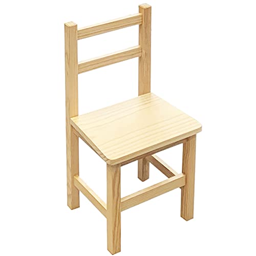 Acan Reggo-Silla clásica Infantil de Madera Natural 57 x 30 x 26 cm