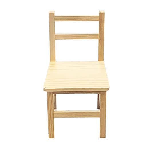 Acan Reggo-Silla clásica Infantil de Madera Natural 57 x 30 x 26 cm