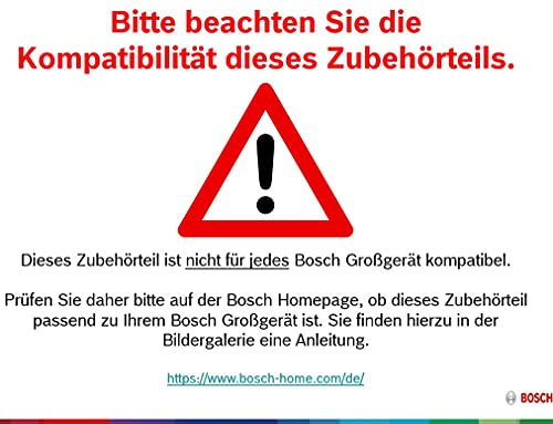 Accesorio Bosch WTZ11310 para el cuidado de la ropa / kit de conexión / para apilar lavadoras y secadoras que ahorran espacio